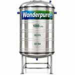 Wonderpure 1000 Ltr insulated stainless steel water tank