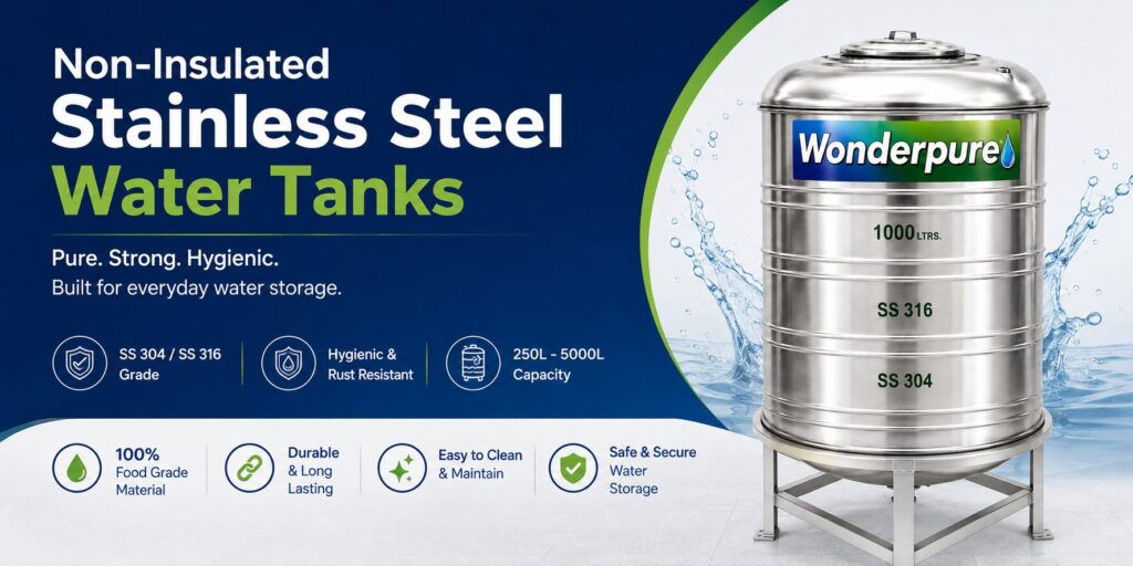 non insulated tank manufacturer